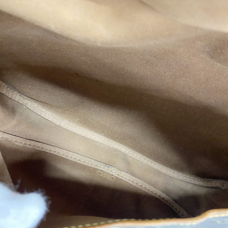 【6ed4236】ルイヴィトン ショルダーバッグ モノグラム ソミュール30 M42256 ブラウン【中古】レディース