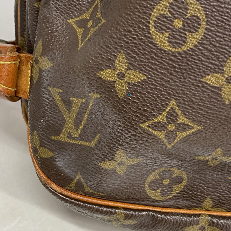 【6ed4236】ルイヴィトン ショルダーバッグ モノグラム ソミュール30 M42256 ブラウン【中古】レディース
