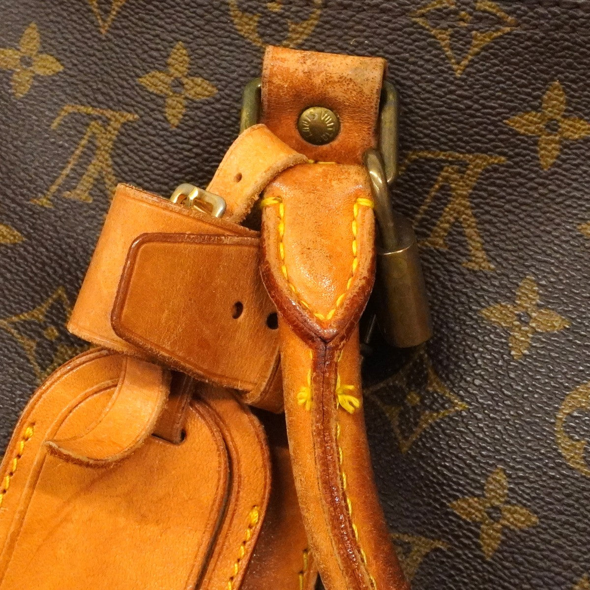 【6ed4265】ルイヴィトン ボストンバッグ モノグラム キーポル50 M41426 ブラウン【中古】メンズ レディース ユニセックス