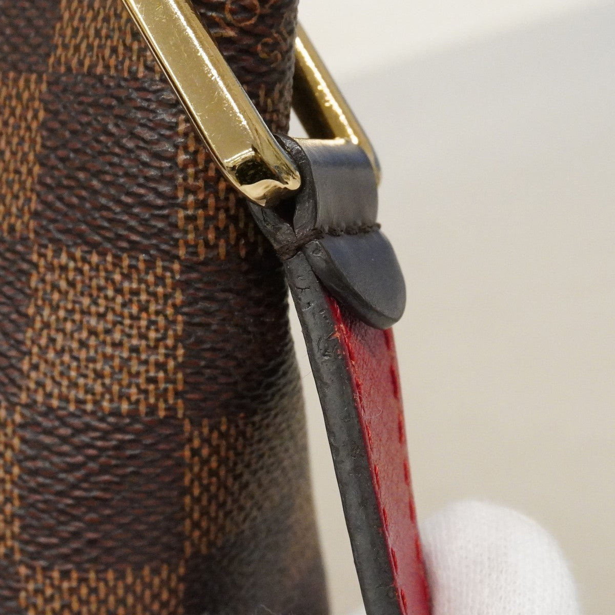 【6ed4269】ルイヴィトン ショルダーバッグ ダミエ サウスバンク N42230 エベヌ【中古】レディース
