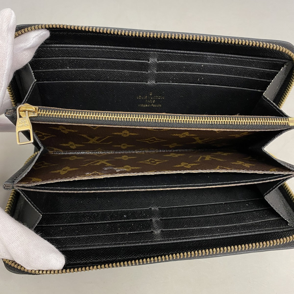 【6ed4367-k】ルイヴィトン 長財布 モノグラム ジッピーウォレット レティーロ M61855 ノワール【中古】メンズ レディース ユニセックス