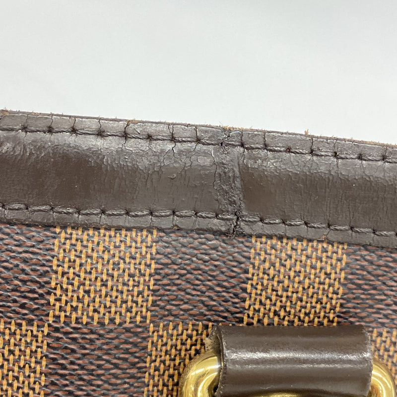 【6ed4631-h】ルイヴィトン トートバッグ ダミエ ハムステッドPM N51205 エベヌ【中古】レディース