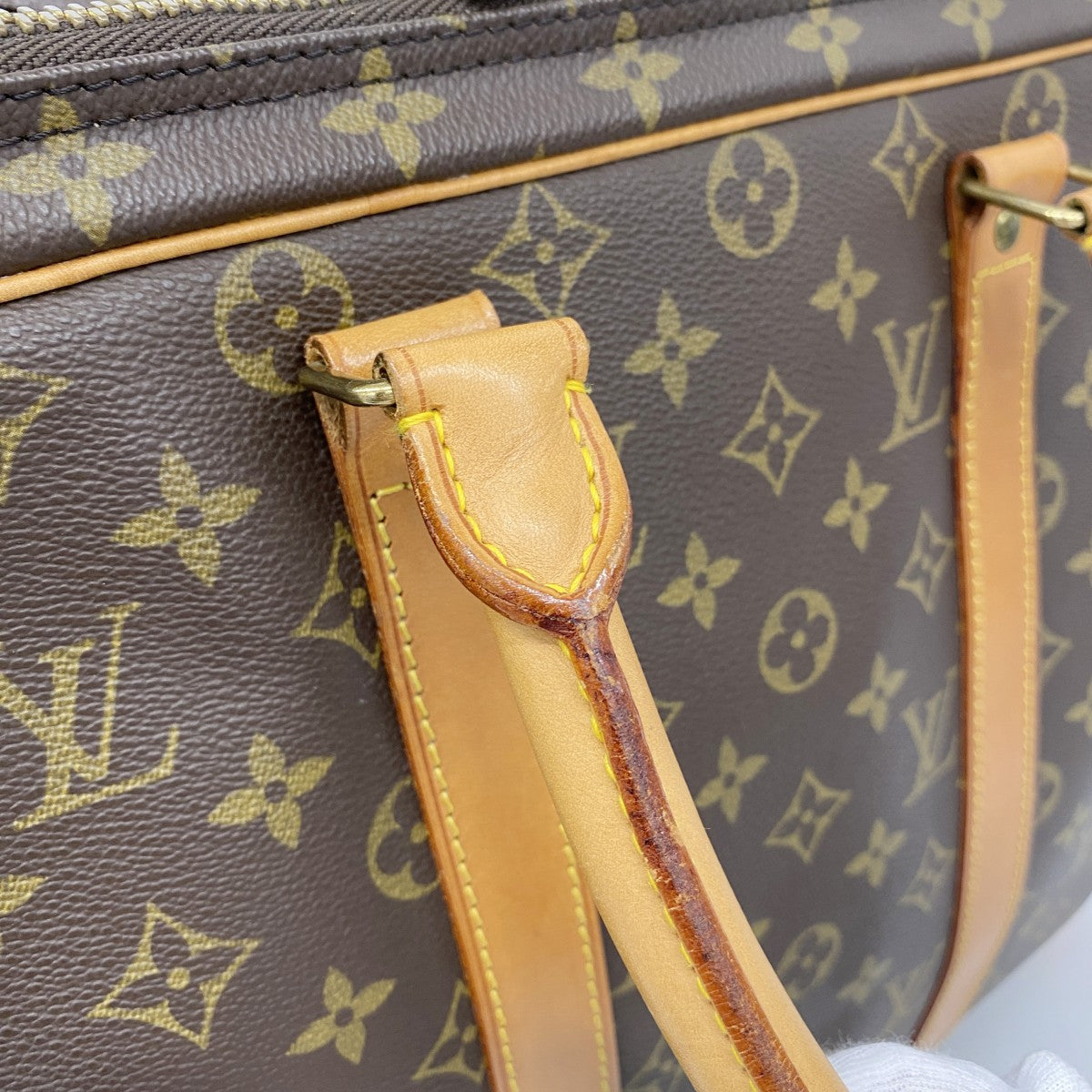 【6ee4838】ルイヴィトン ボストンバッグ モノグラム シリウス45 M41408 ブラウン【中古】メンズ レディース ユニセックス
