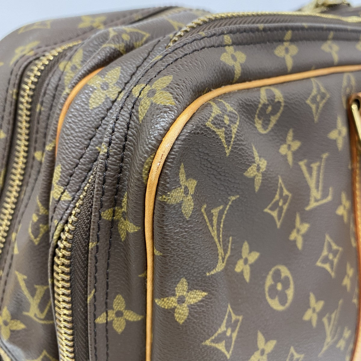 【6ee4838】ルイヴィトン ボストンバッグ モノグラム シリウス45 M41408 ブラウン【中古】メンズ レディース ユニセックス