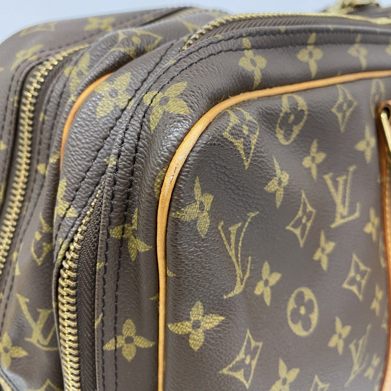 【6ee4838】ルイヴィトン ボストンバッグ モノグラム シリウス45 M41408 ブラウン【中古】メンズ レディース ユニセックス