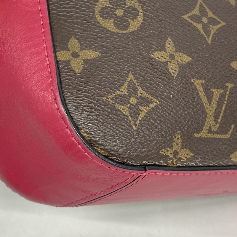 【6ee4841】ルイヴィトン ハンドバッグ モノグラム サントンジュ M43557 フリージア 2wayバッグ【中古】レディース