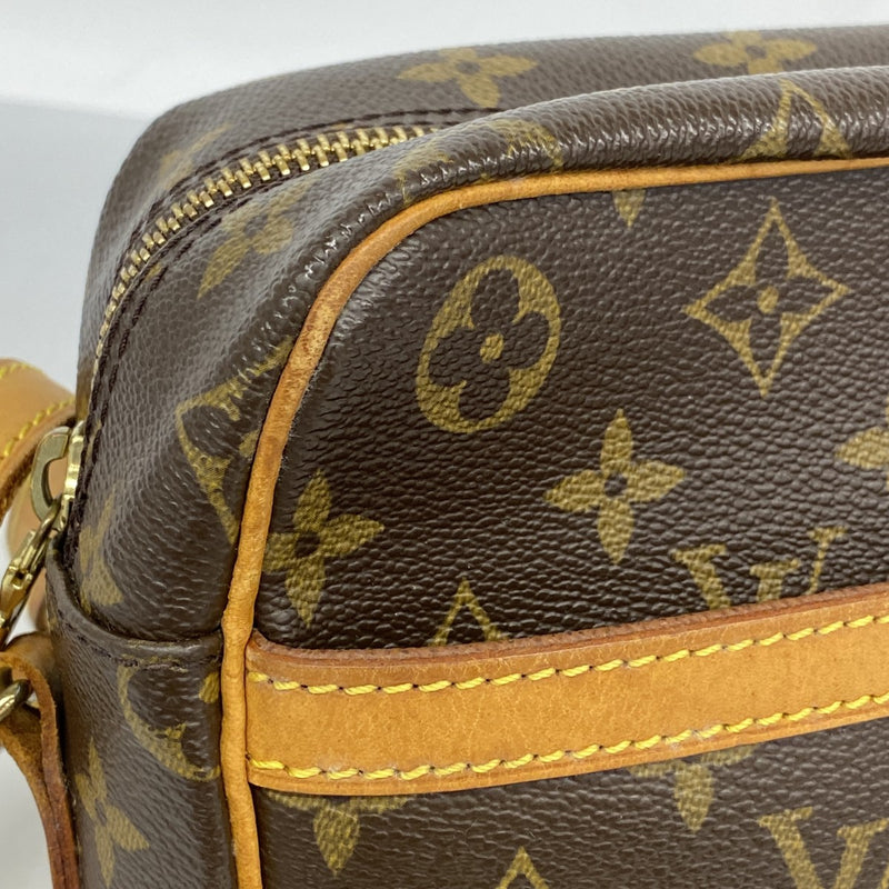【6ee4850】ルイヴィトン ショルダーバッグ モノグラム トロカデロ30 M51272 ブラウン【中古】レディース