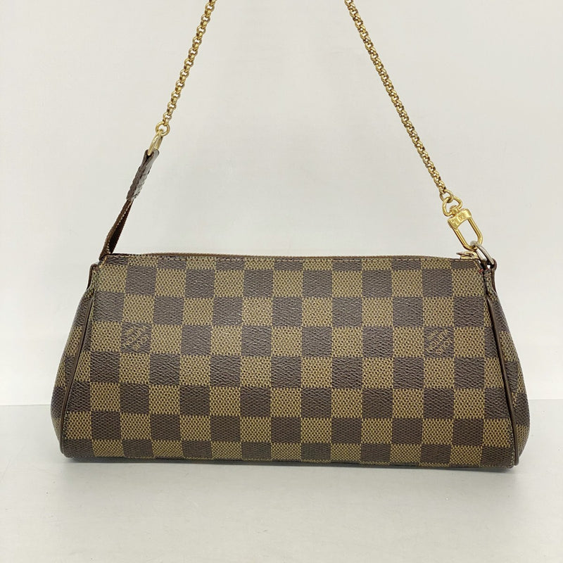 【6ee4851】ルイヴィトン ハンドバッグ ダミエ エヴァ N55213 エベヌ 2wayバッグ【中古】レディース