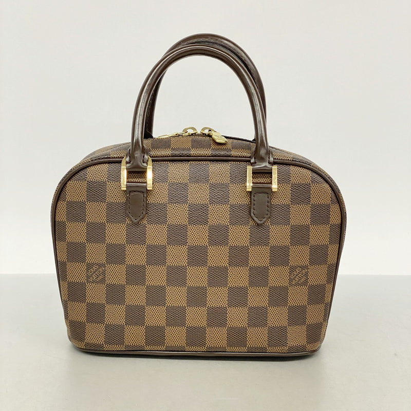【6ee4904】ルイヴィトン ハンドバッグ ダミエ サリアミニ N51286 エベヌ【中古】レディース