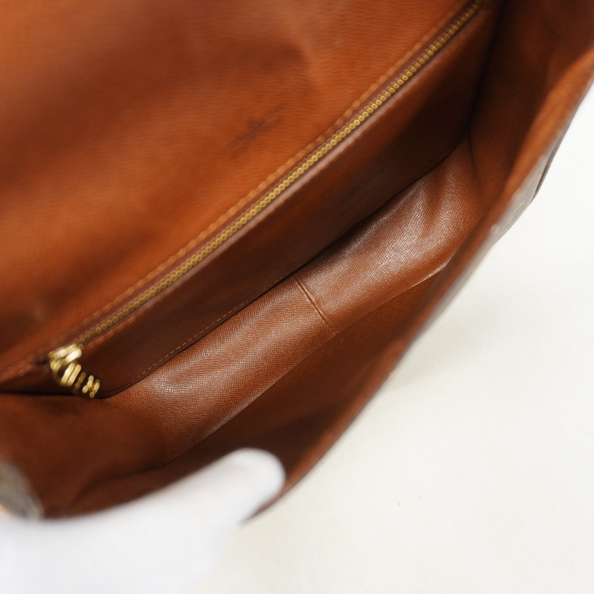 【6ee5306】ルイヴィトン ショルダーバッグ モノグラム サンクルーGM M51242 ブラウン【中古】レディース