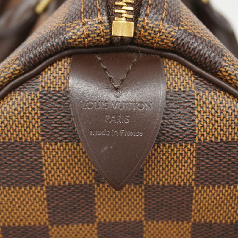 【6ee5307】ルイヴィトン ハンドバッグ ダミエ スピーディ30 N41364 エベヌ【中古】レディース