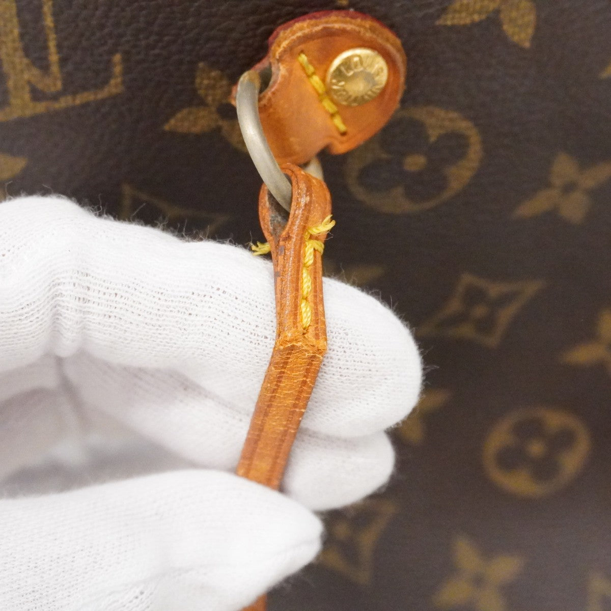 【6ee5325】ルイヴィトン トートバッグ モノグラム ネヴァーフルMM M40156 ブラウン【中古】レディース