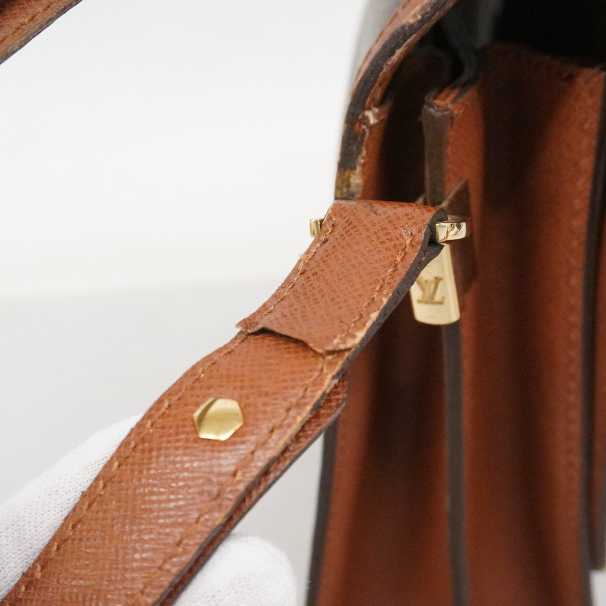 【6ee5326】ルイヴィトン ショルダーバッグ モノグラム ラスパイユ M51372 ブラウン【中古】レディース