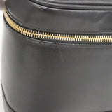 【6ee5375】シャネル バニティバッグ ビコローレ ラムスキン ブラック ゴールド金具【中古】レディース
