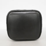 【6ee5375】シャネル バニティバッグ ビコローレ ラムスキン ブラック ゴールド金具【中古】レディース