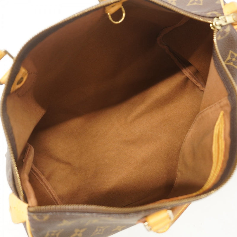 【6ee5386】ルイヴィトン ハンドバッグ モノグラム スピーディ35 M41107 ブラウン【中古】レディース