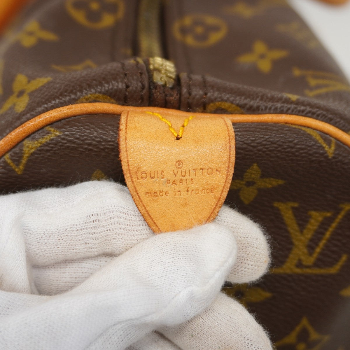 【6ee5497】ルイヴィトン ボストンバッグ モノグラム キーポル45 M41428 ブラウン【中古】メンズ レディース ユニセックス
