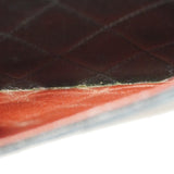 【6ee5578】シャネル ショルダーバッグ マトラッセ Wフラップ Wチェーン ラムスキン ブラック ゴールド金具【中古】レディース