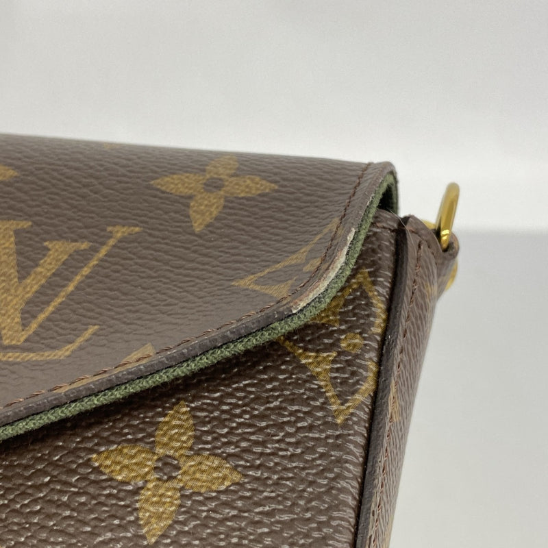 【6ee5601】ルイヴィトン ショルダーバッグ モノグラム ミュルティポシェットフェリシー M80091 ブラウン【中古】レディース