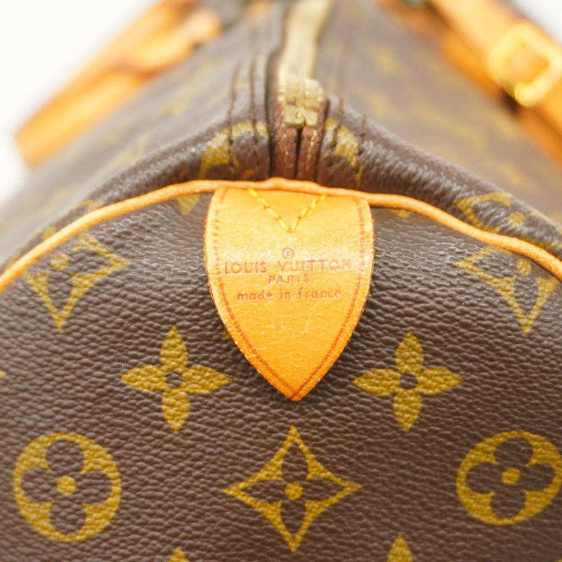 【6ee5629】ルイヴィトン ボストンバッグ モノグラム キーポル55 M41424 ブラウン【中古】メンズ レディース ユニセックス