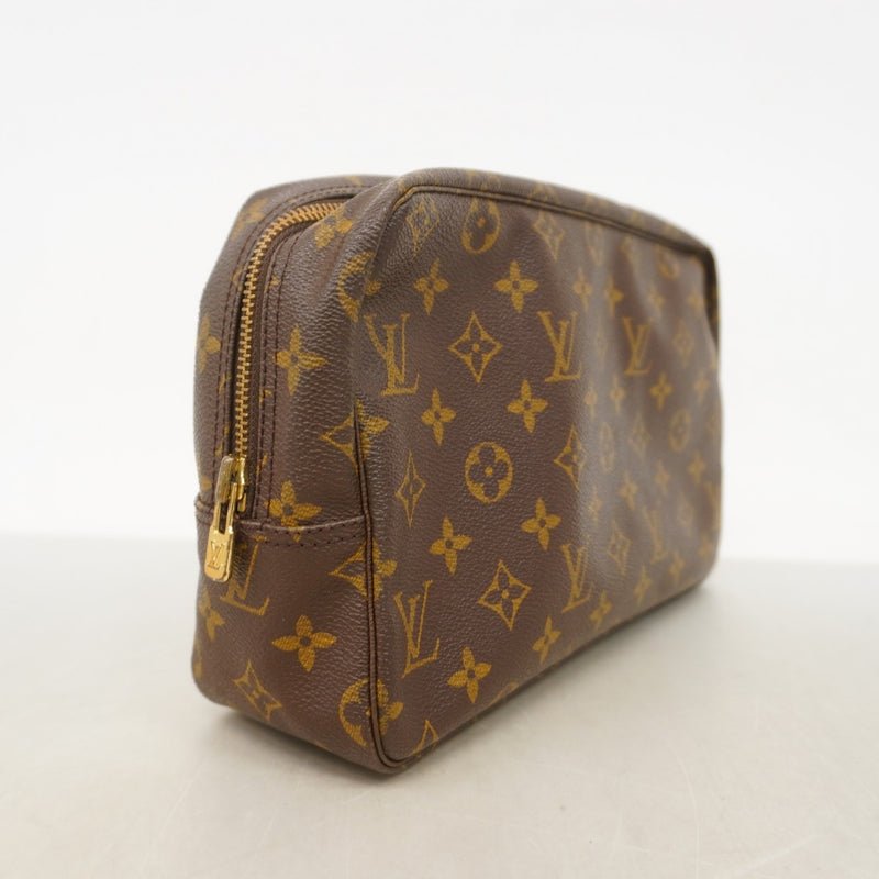 【6ee5633】ルイヴィトン ポーチ モノグラム トゥルーストワレット28 M47522 ブラウン【中古】レディース