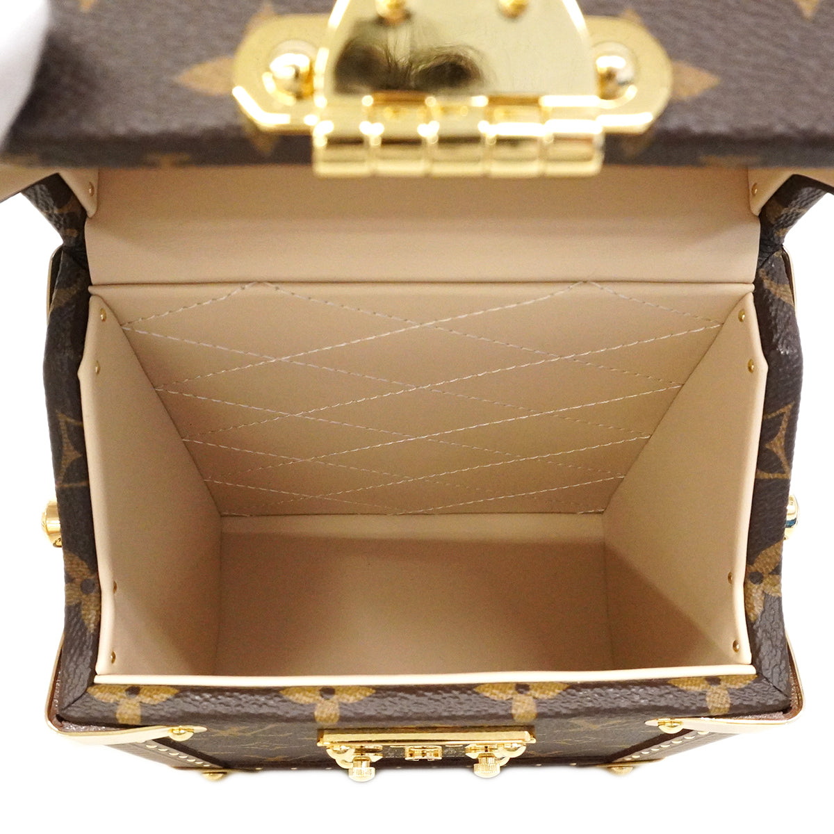 【6ee5662】ルイヴィトン ハンドバッグ モノグラム カメラボックス M10079 ブラウン 2wayバッグ【中古】レディース