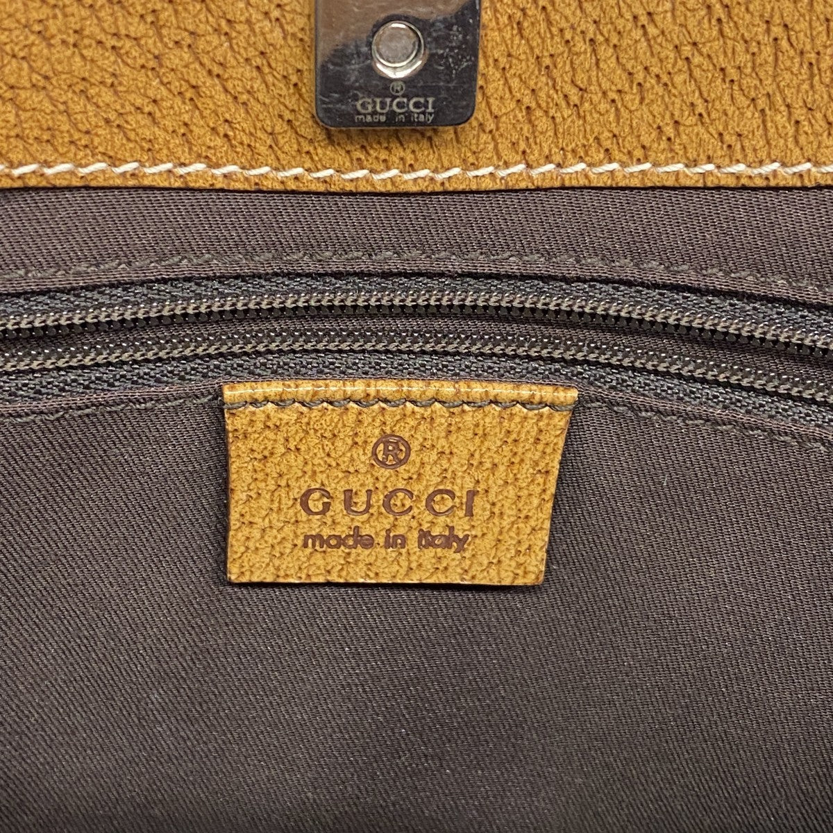 【6ee5705-k】グッチ トートバッグ GGキャンバス 113015 キャンバス ブラウン シルバー金具【中古】レディース