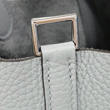 【6ee5725】エルメス ハンドバッグ ピコタンロックPM トリヨンクレマンス ブルーペール シルバー金具 K刻印【中古】レディース