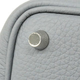 【6ee5725】エルメス ハンドバッグ ピコタンロックPM トリヨンクレマンス ブルーペール シルバー金具 K刻印【中古】レディース