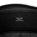 【6ee5726】エルメス ショルダーバッグ ボリードメッセンジャー トゴ ブラック シルバー金具 G刻印【中古】メンズ レディース ユニセックス