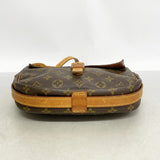 【6ee5732】ルイヴィトン ショルダーバッグ モノグラム ジュヌフィーユGM M51225 ブラウン【中古】レディース