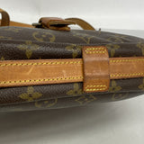 【6ee5732】ルイヴィトン ショルダーバッグ モノグラム ジュヌフィーユGM M51225 ブラウン【中古】レディース
