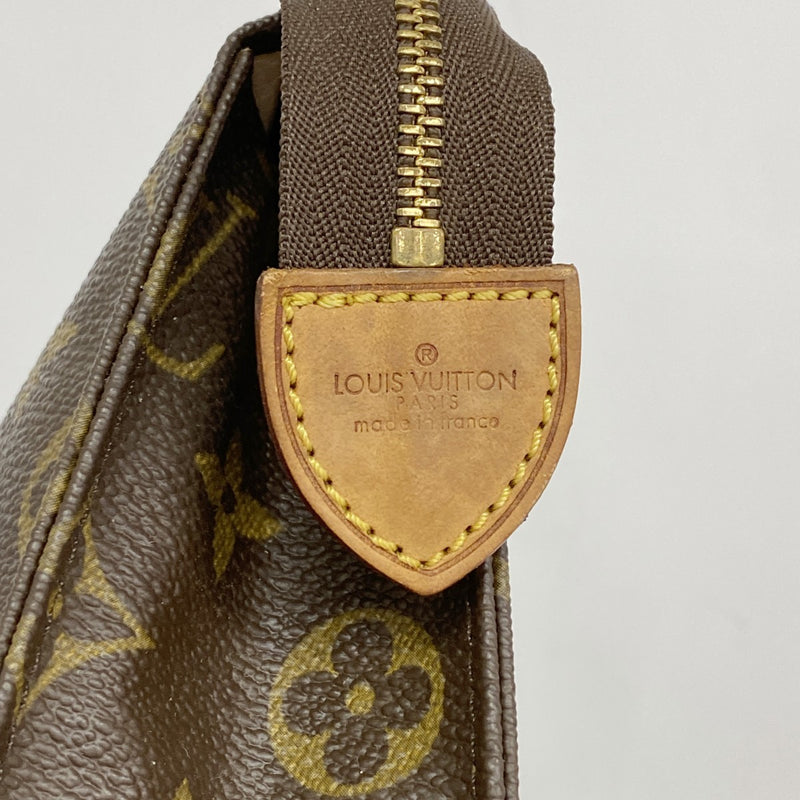 【6ee5736】ルイヴィトン ポーチ モノグラム ポッシュトワレット26 M47542 ブラウン【中古】レディース