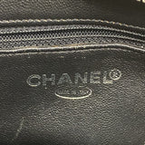 【6ee5754-k】シャネル トートバッグ 復刻トート キャビアスキン ブラック シルバー金具【中古】レディース