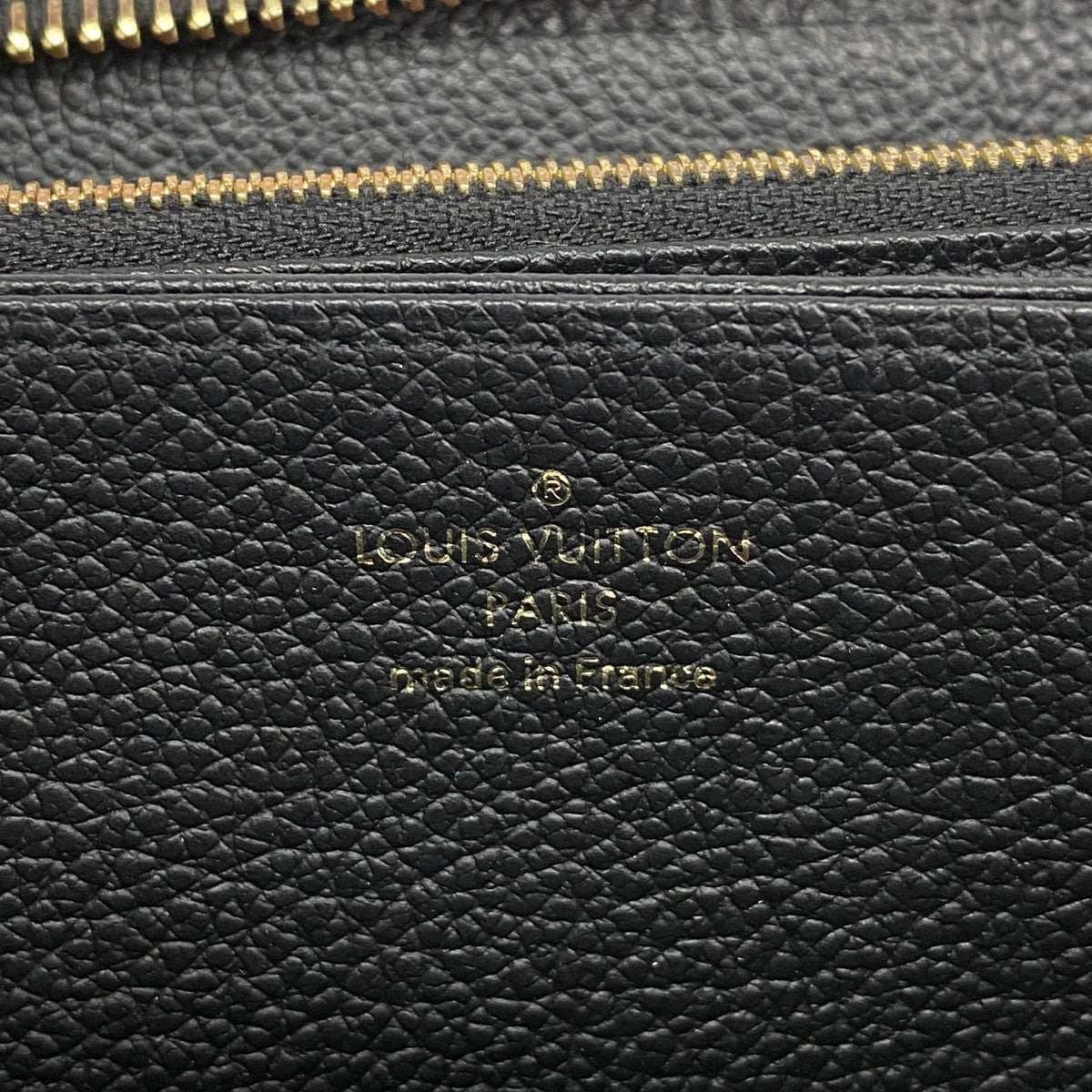 【6ee5775-k】ルイヴィトン 長財布 モノグラム・アンプラント ジッピーウォレット M61864 ノワール【中古】メンズ レディース ユニセックス