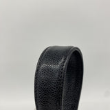 【6ee5790-k】シャネル チェーントート マトラッセ キャビアスキン ブラック ゴールド金具【中古】レディース
