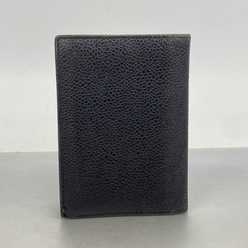 【6ee5800-k】シャネル カードケース キャビアスキン ブラック【中古】レディース