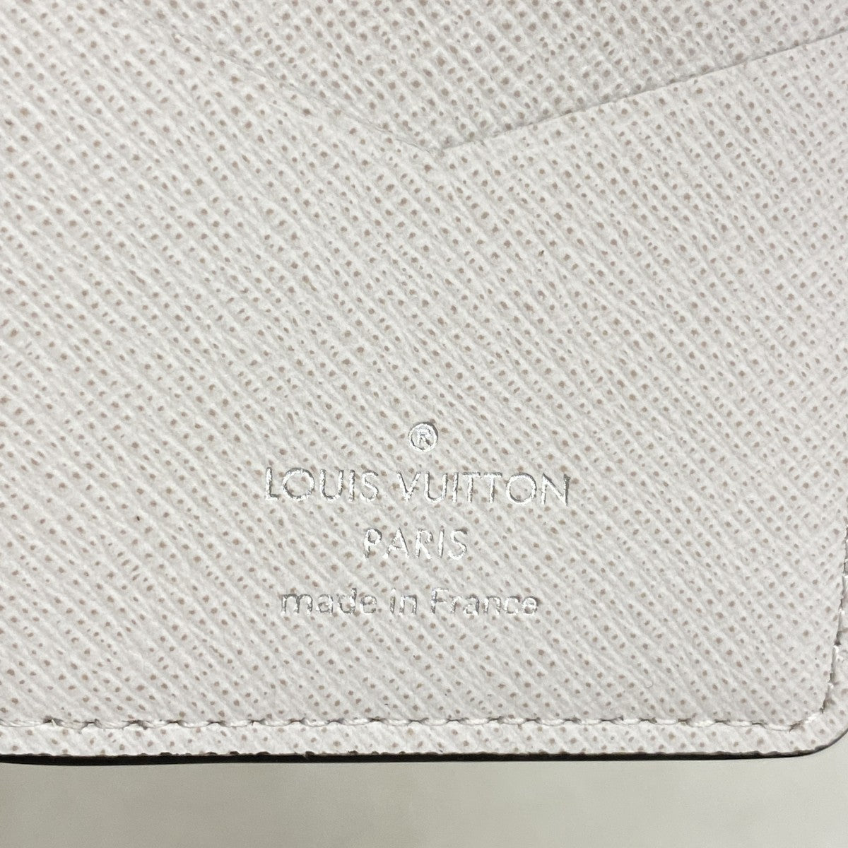 【6ee5824】ルイヴィトン カードケース タイガラマ オーガナイザードゥ ポッシュ M30315 アンタークティカ【中古】メンズ