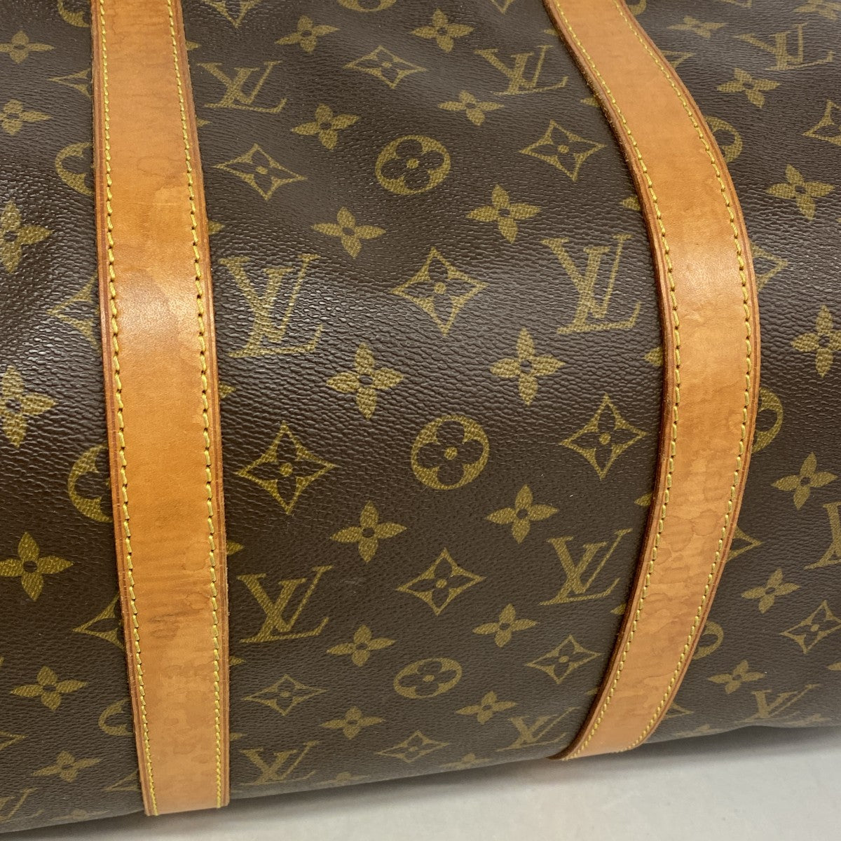 【6ee5839】ルイヴィトン ボストンバッグ モノグラム キーポル50 M41426 ブラウン【中古】メンズ レディース ユニセックス