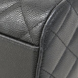 【6ee5866】シャネル ハンドバッグ マトラッセ チェーンショルダー キャビアスキン ブラック シャンパンゴールド金具 2wayバッグ【中古】レディース
