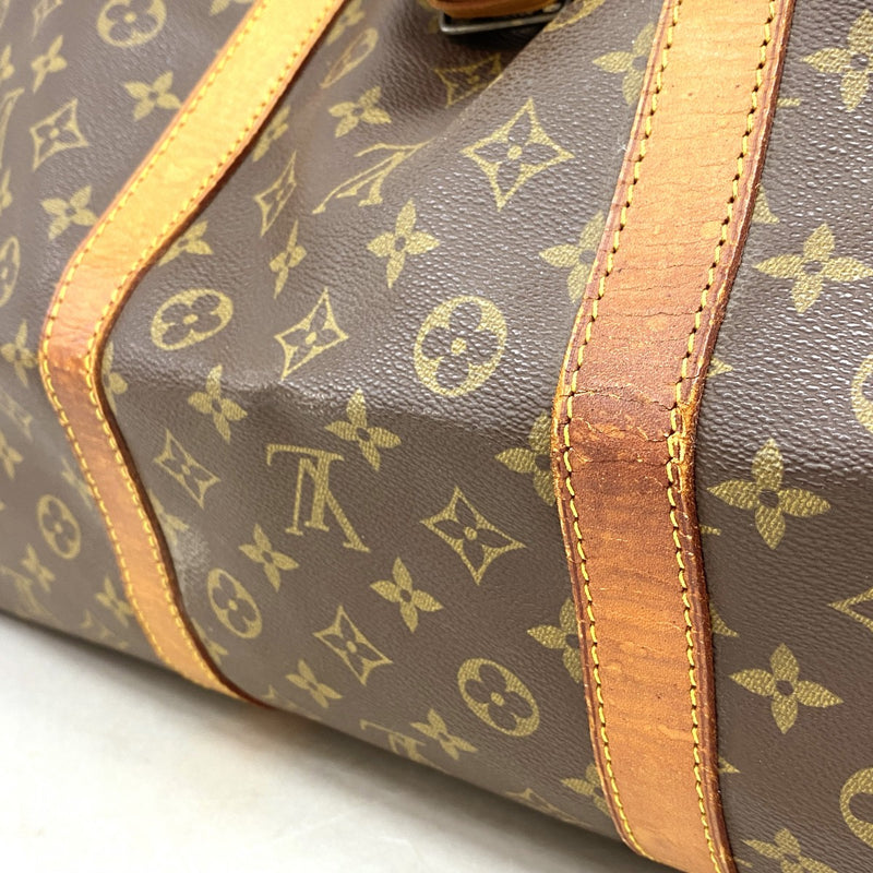 【6ee5877】ルイヴィトン ボストンバッグ モノグラム キーポル60 M41422 ブラウン【中古】メンズ レディース ユニセックス