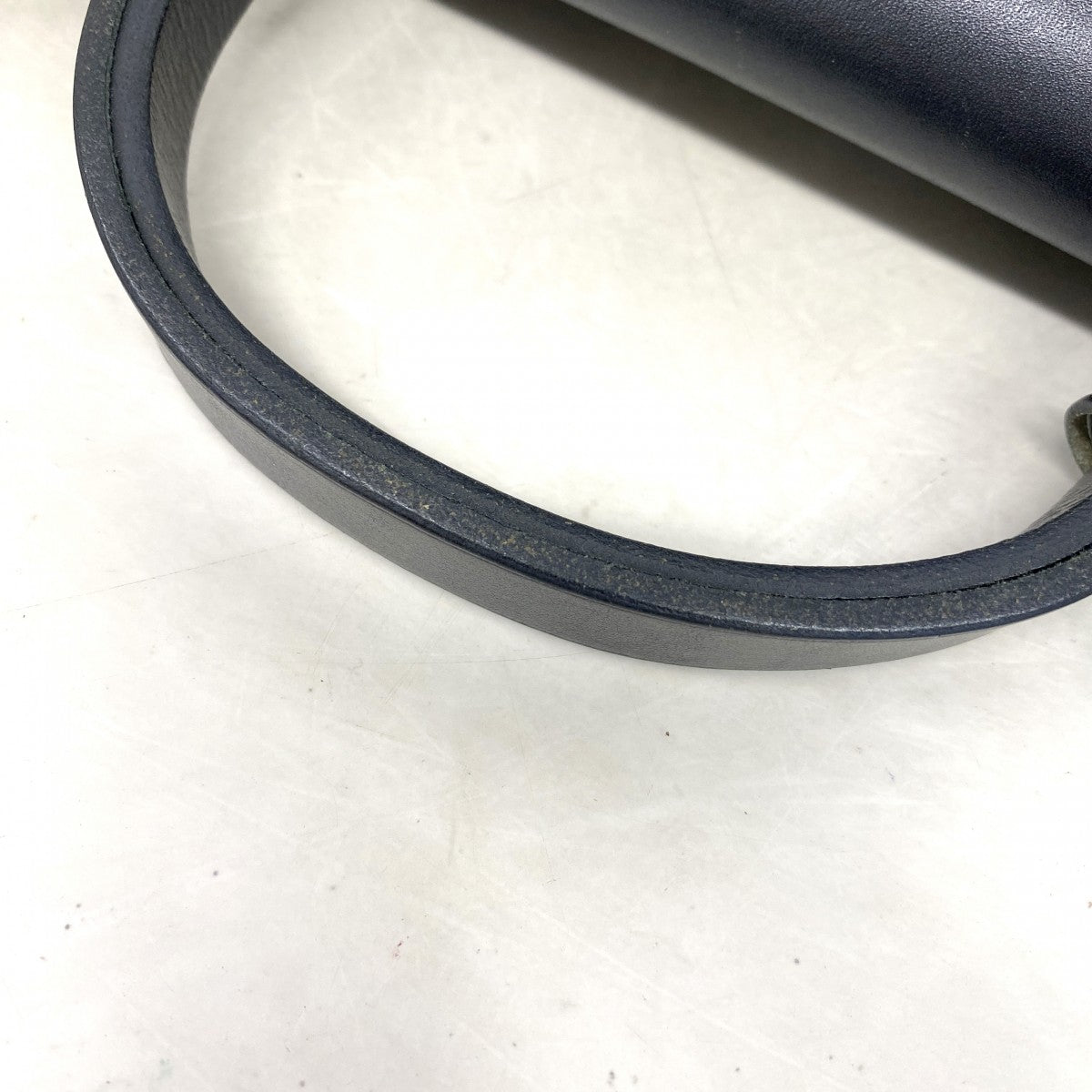 【6ee5880】エルメス ハンドバッグ エールバッグPM トワルオフィシエ ブラック シルバー金具 □G刻印【中古】レディース