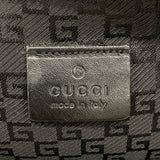 【6ee5893-k】グッチ ポーチ 02888 ナイロン ブラック シルバー金具【中古】メンズ レディース ユニセックス