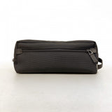 【6ee5893-k】グッチ ポーチ 02888 ナイロン ブラック シルバー金具【中古】メンズ レディース ユニセックス