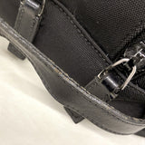【6ee5893-k】グッチ ポーチ 02888 ナイロン ブラック シルバー金具【中古】メンズ レディース ユニセックス