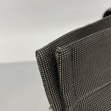 【6ee5919-k】エルメス トートバッグ エールラインMM キャンバス グレー シルバー金具【中古】メンズ レディース ユニセックス