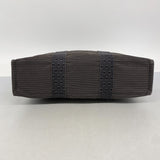 【6ee5919-k】エルメス トートバッグ エールラインMM キャンバス グレー シルバー金具【中古】メンズ レディース ユニセックス