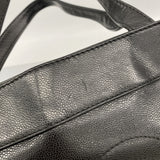 【6ee5925-k】シャネル トートバッグ キャビアスキン ブラック ゴールド金具【中古】レディース