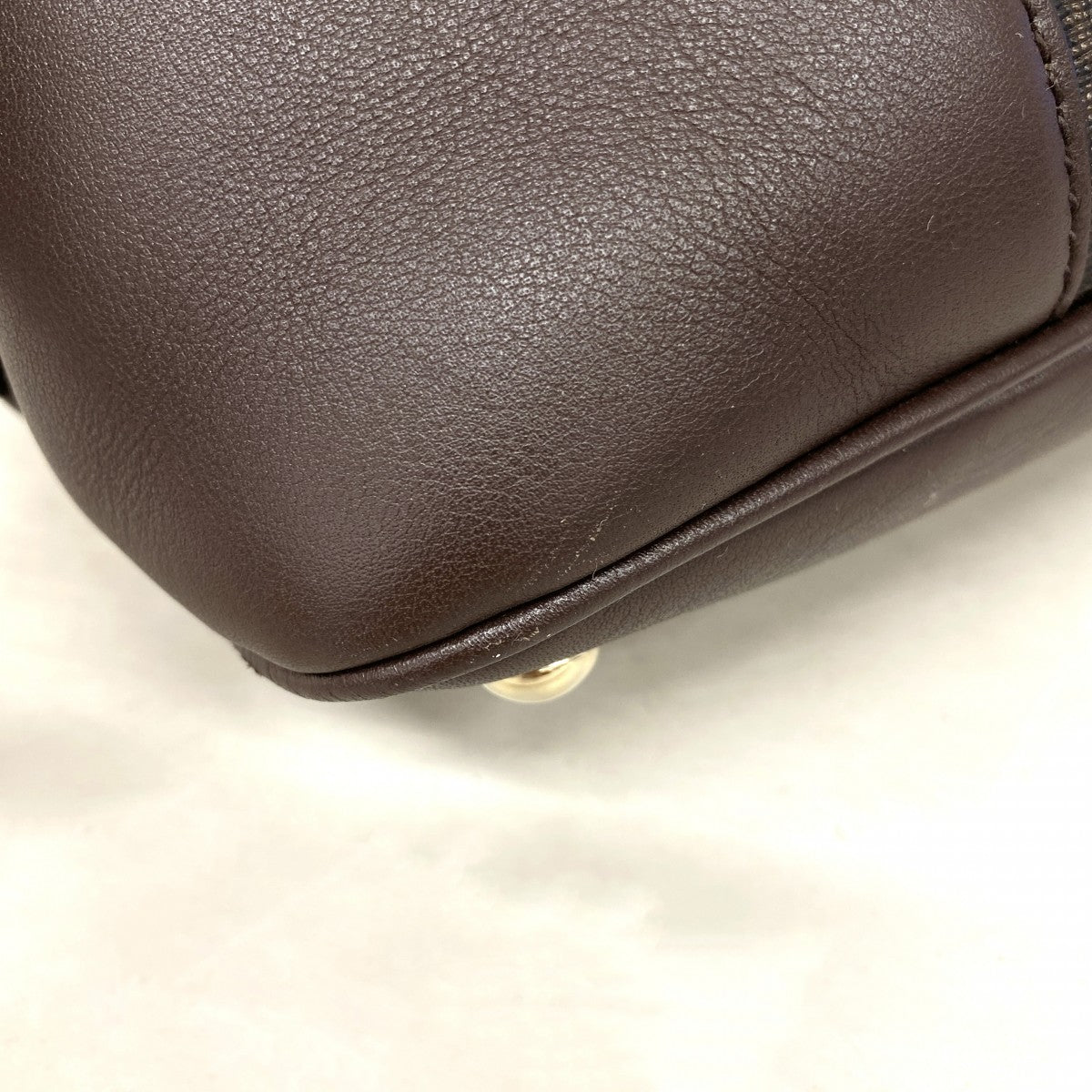 【6ee5927】グッチ ハンドバッグ GGスプリーム PVC ダークブラウン シャンパンゴールド金具 2wayバッグ【中古】レディース