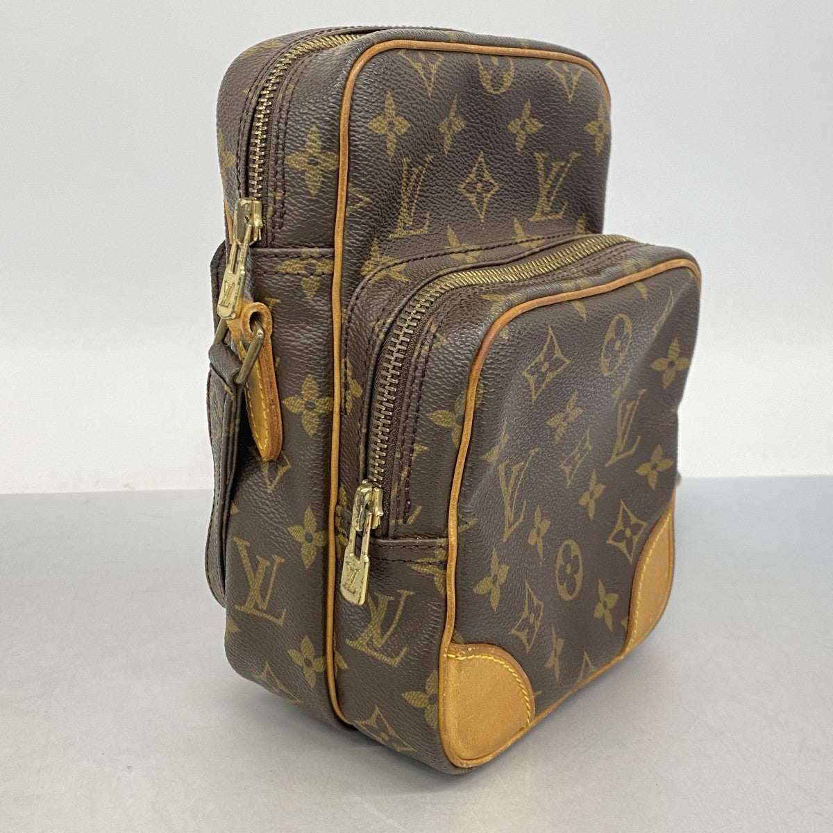【6ee5936】ルイヴィトン ショルダーバッグ モノグラム アマゾン M45236 ブラウン【中古】レディース